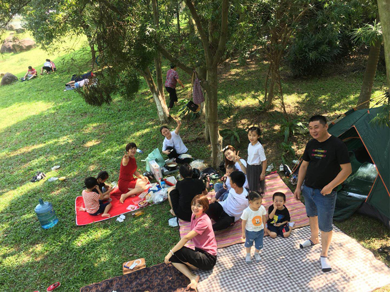 宏展組織員工家庭松山湖野炊活動