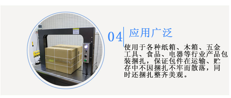 高速全自動打包機YS-305應用